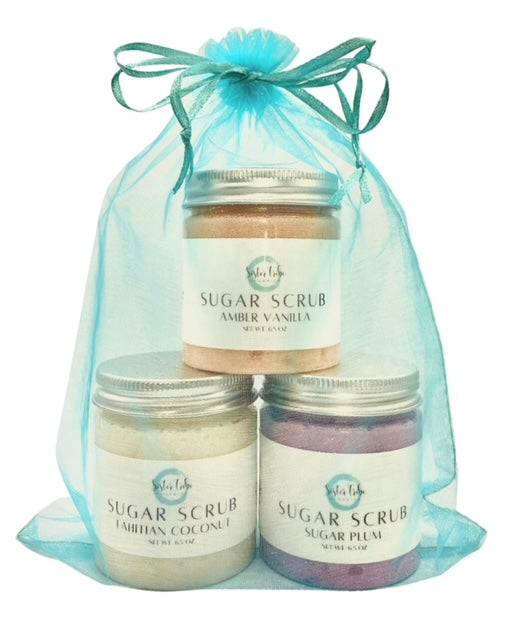 Sugar Scrub Trio Sampler Gift Set